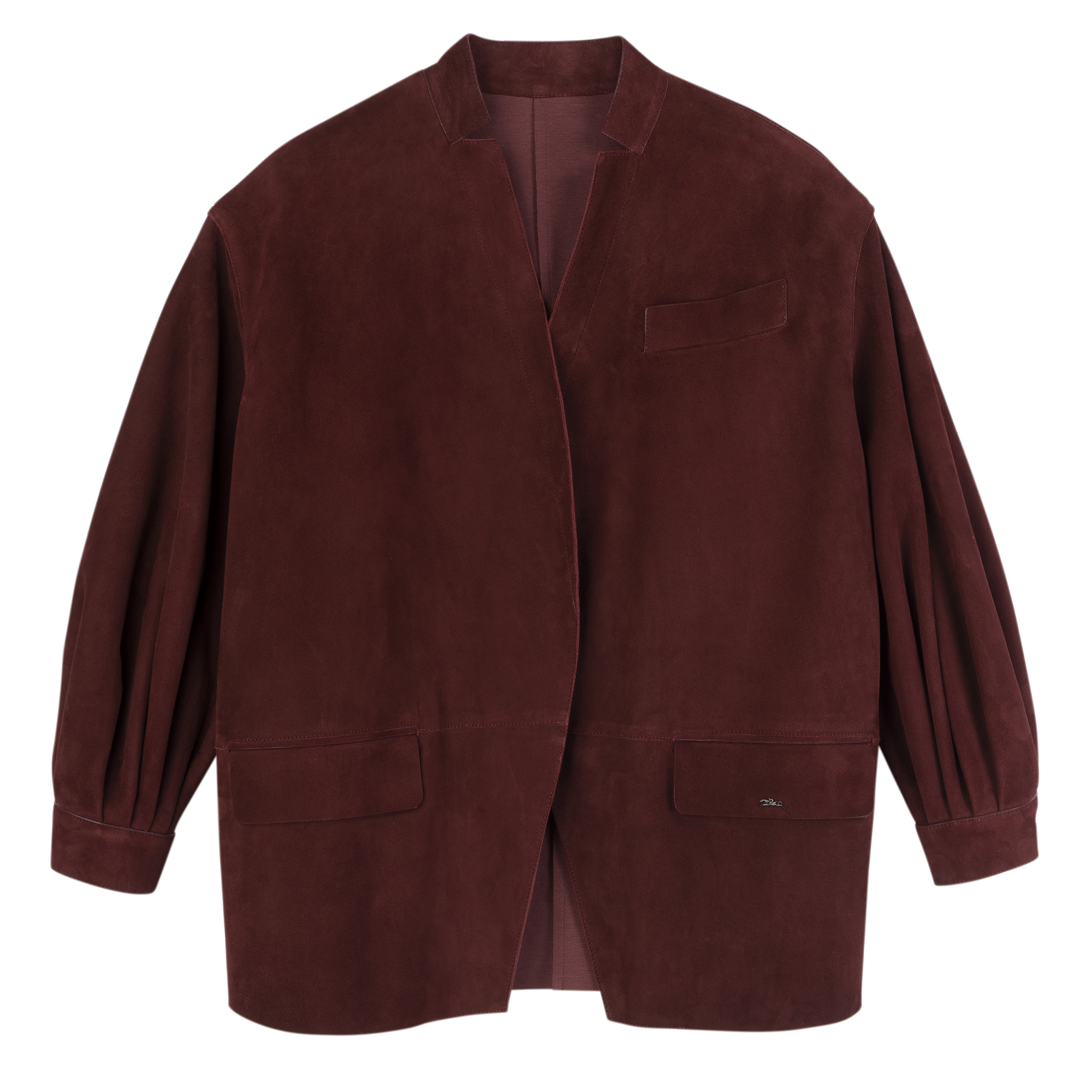 null Jacket, Burgundy