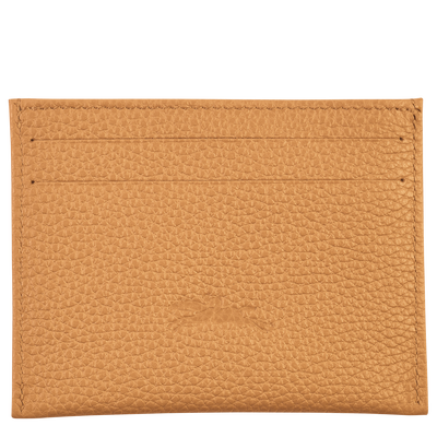 Le Foulonné Card holder, Walnut
