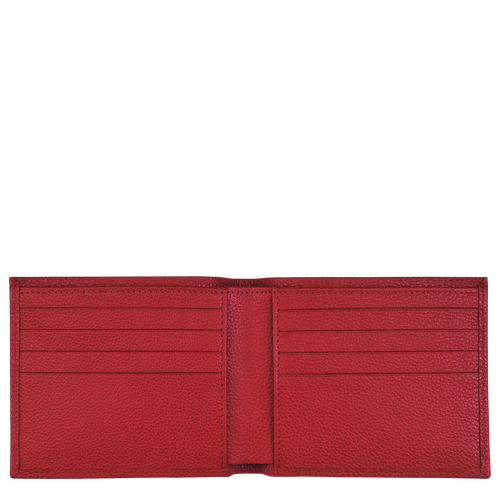 Le Foulonné Wallet, Red