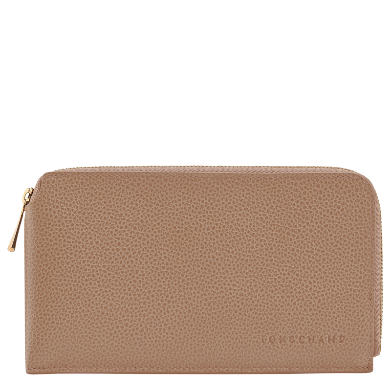 Le Foulonné Pouch , Biscuit - Leather  - View 1 of  2