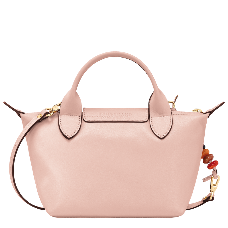 Le Pliage Xtra XS Handbag , Nude - Leather  - View 4 of  5