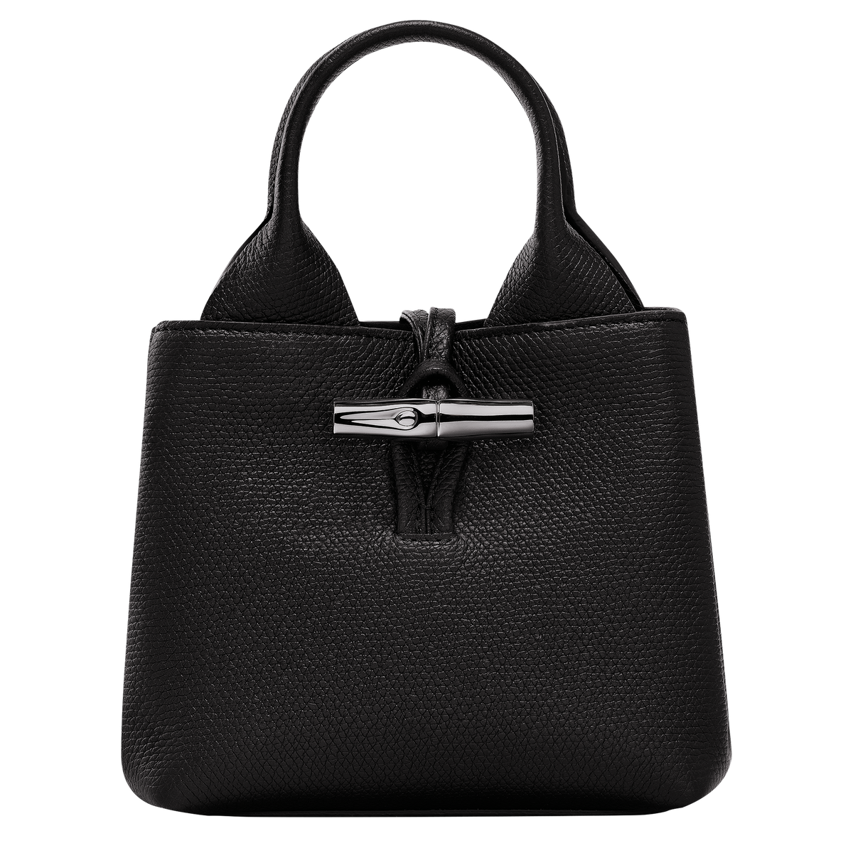 Женская сумка Longchamp Le Roseau XS, цвет: Чёрный