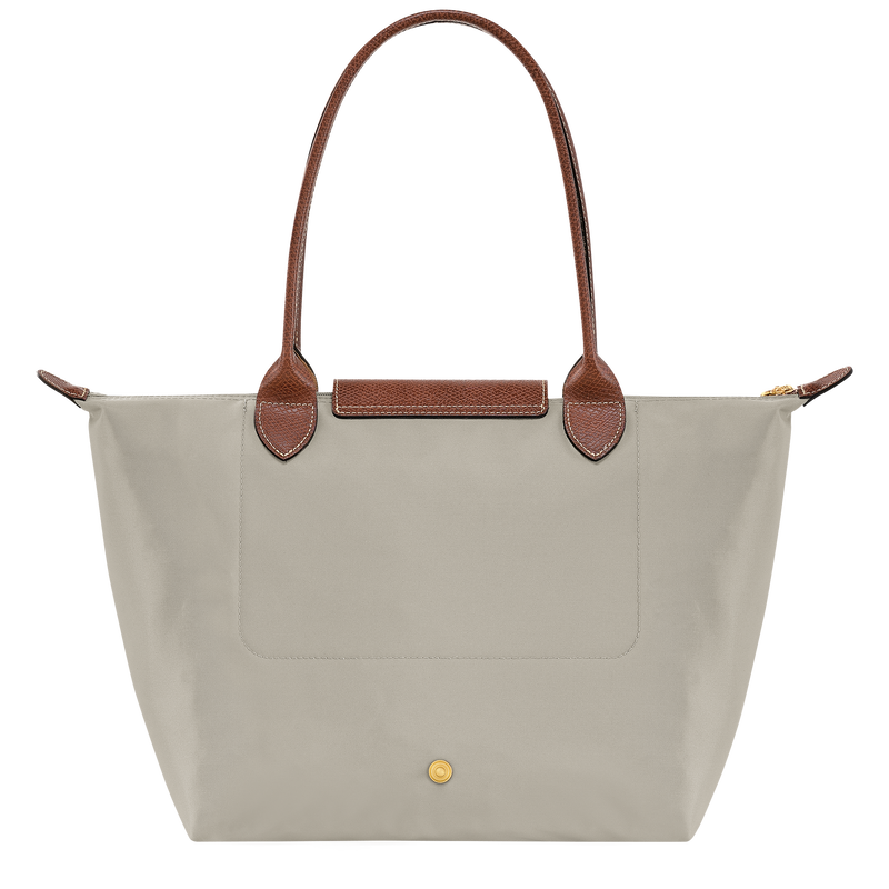 Borsa da spalla M Le Pliage Original , Tela riciclata - Grigio Verde  - View 3 of  6