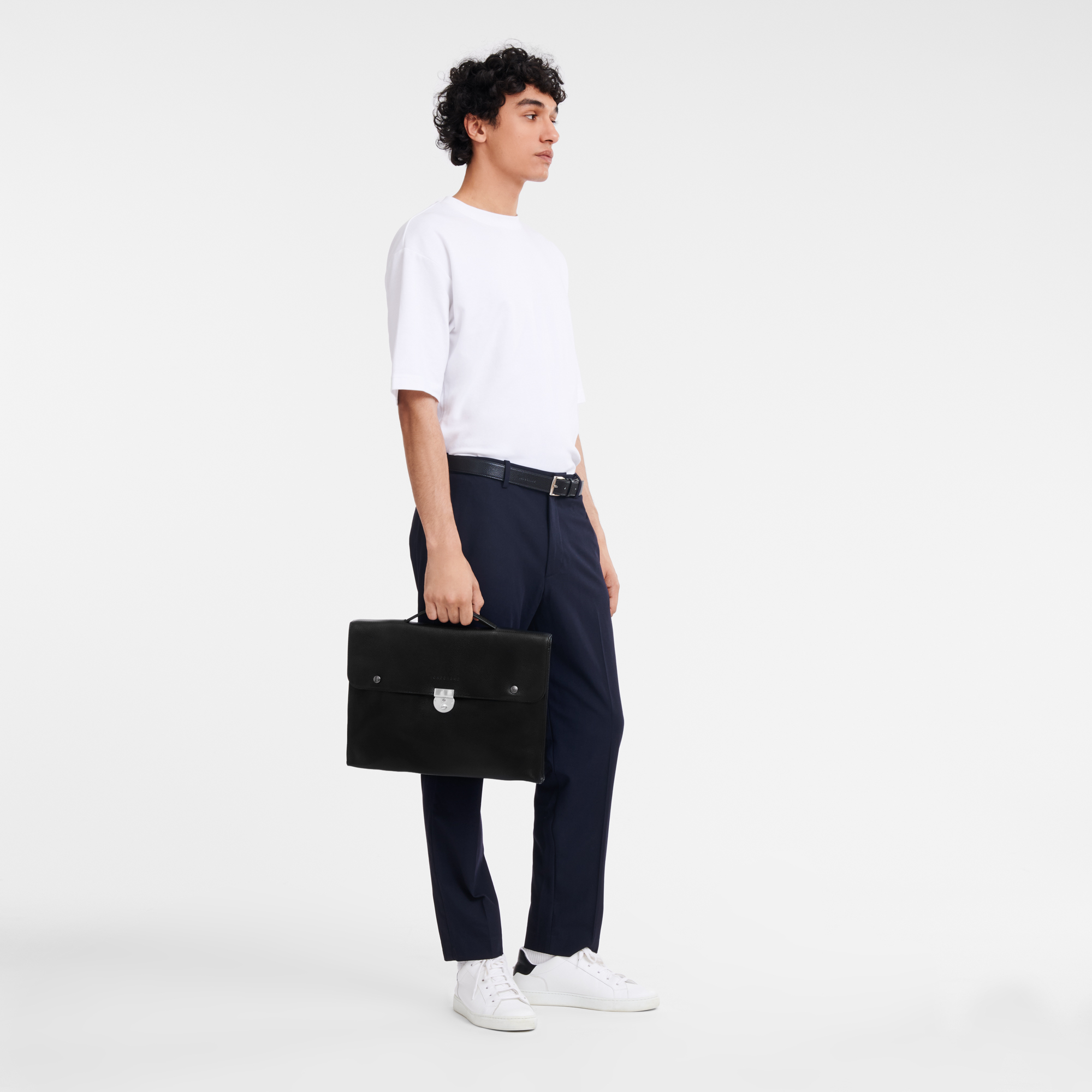 Le Foulonn&eacute; Valigetta S,  Nero