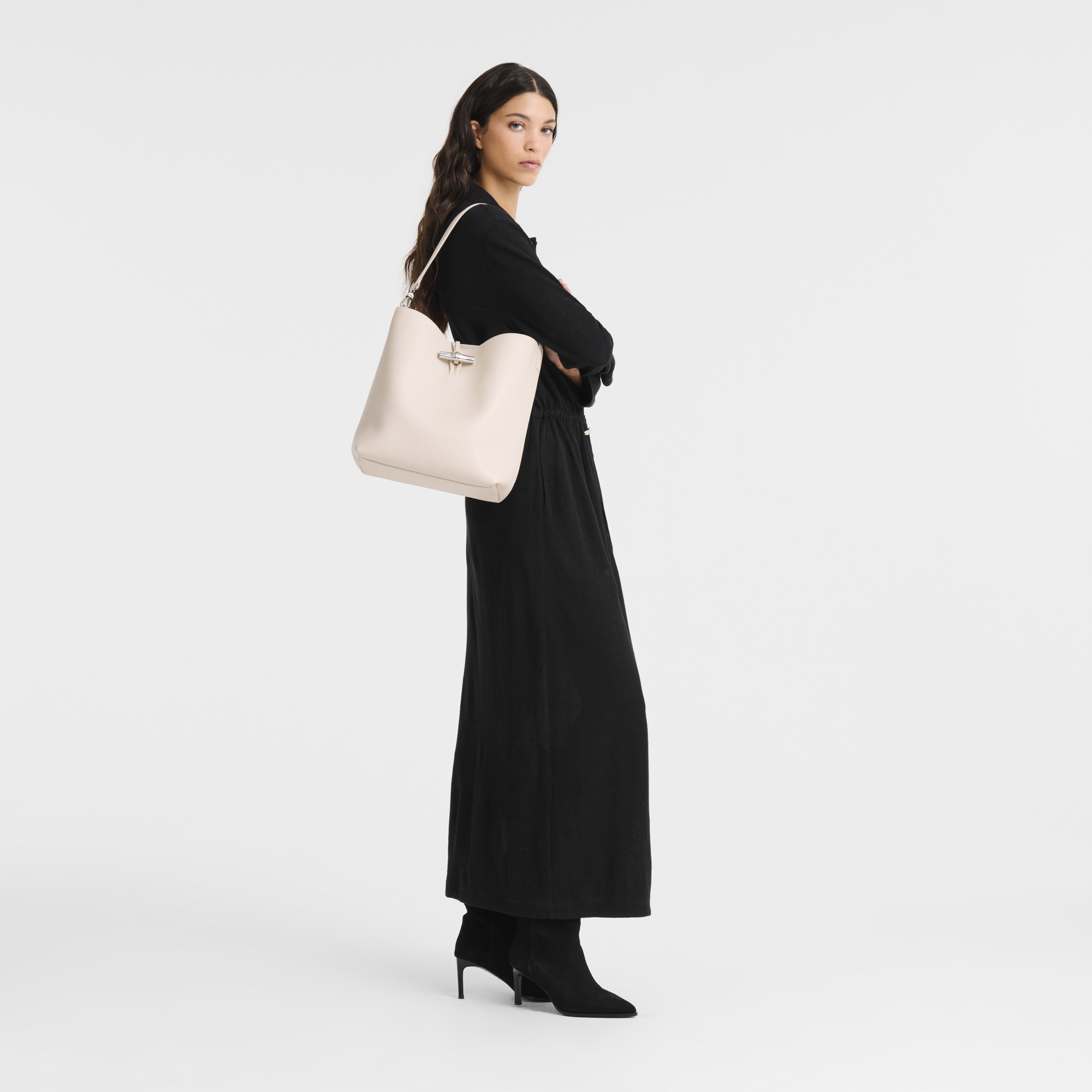 Le Roseau Borsa hobo M,  Carta