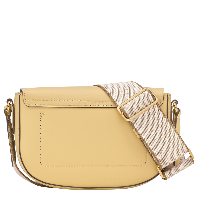 &Eacute;pure S Crossbody bag , Hay - Leather  - View 3 of 5