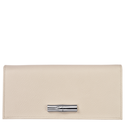 Le Roseau Cartera con solapa , Cuero - Papel
