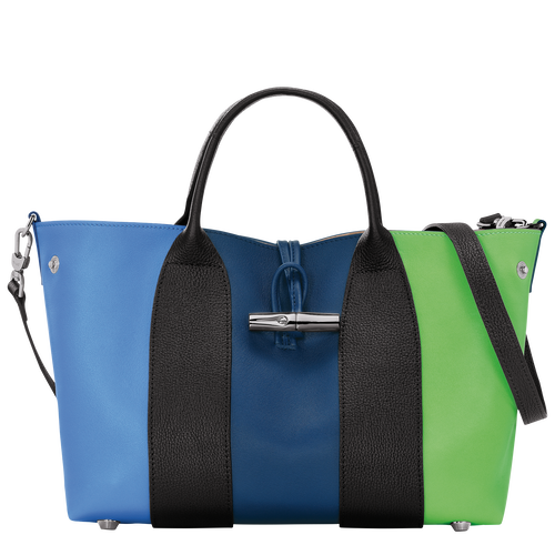 Handtasche M Roseau , Leder - Multicolor - Ansicht 5 von 6