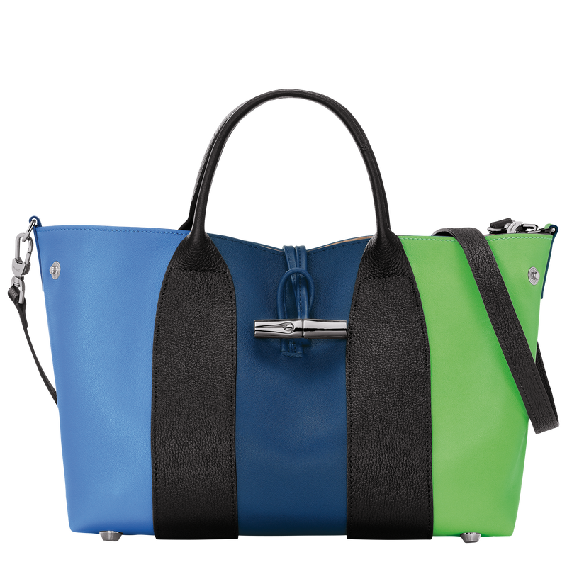 Handtasche M Roseau , Leder - Multicolor  - Ansicht 5 von 6