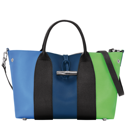 Roseau M Handbag , Multicolor - Leather - View 5 of 6