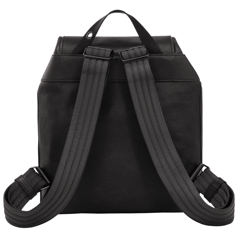 Longchamp 3D S Backpack , Black - Leather  - View 4 of 4