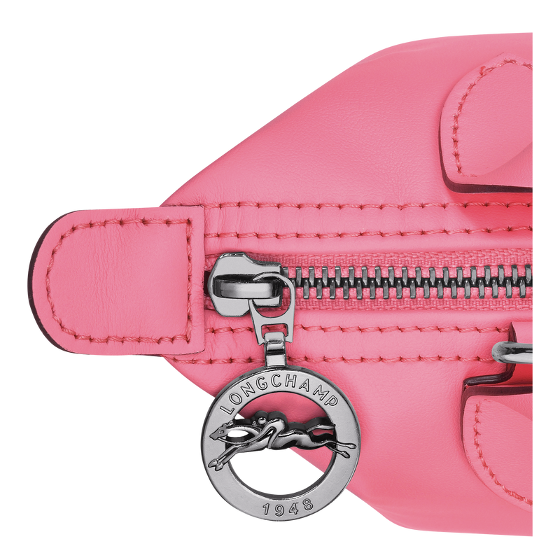 Longchamp pink leather bag shop