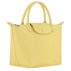 Le Pliage One S Handbag , Lime - Recycled canvas