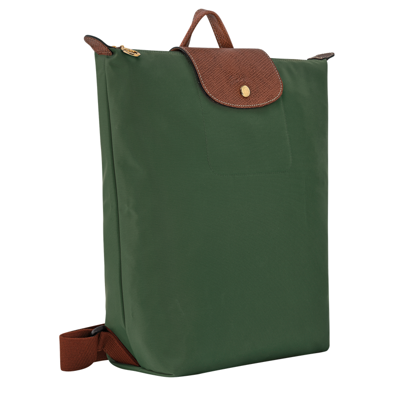 Le Pliage Original M Backpack , British Green - Canvas  - View 3 of  7