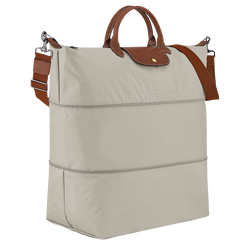 Le Pliage Original Travel bag expandable , Pebble - Recycled canvas