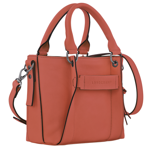 Longchamp 3D S Handbag , Sienna - Leather - View 3 of 5