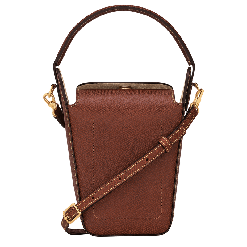 Popcorn-Tasche Épure , Leder - Braun  - Ansicht 4 von 6