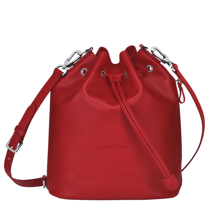 Bucket bag M Le Foulonné Red (10062021545) | Longchamp SE