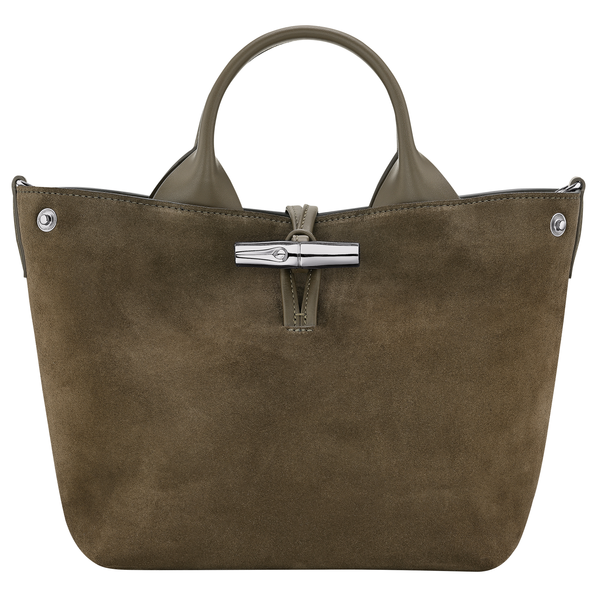 Bolso con asa superior S, Verde Oliva - Vista 5 de
5 - ampliar el zoom Le Roseau Bolso con asa superior S, Verde Oliva