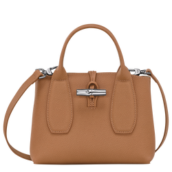 Roseau S Handbag , Natural - Leather