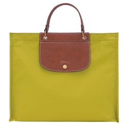 Cabas Longchamp L Tote Bag , Kiwi Green - Canvas