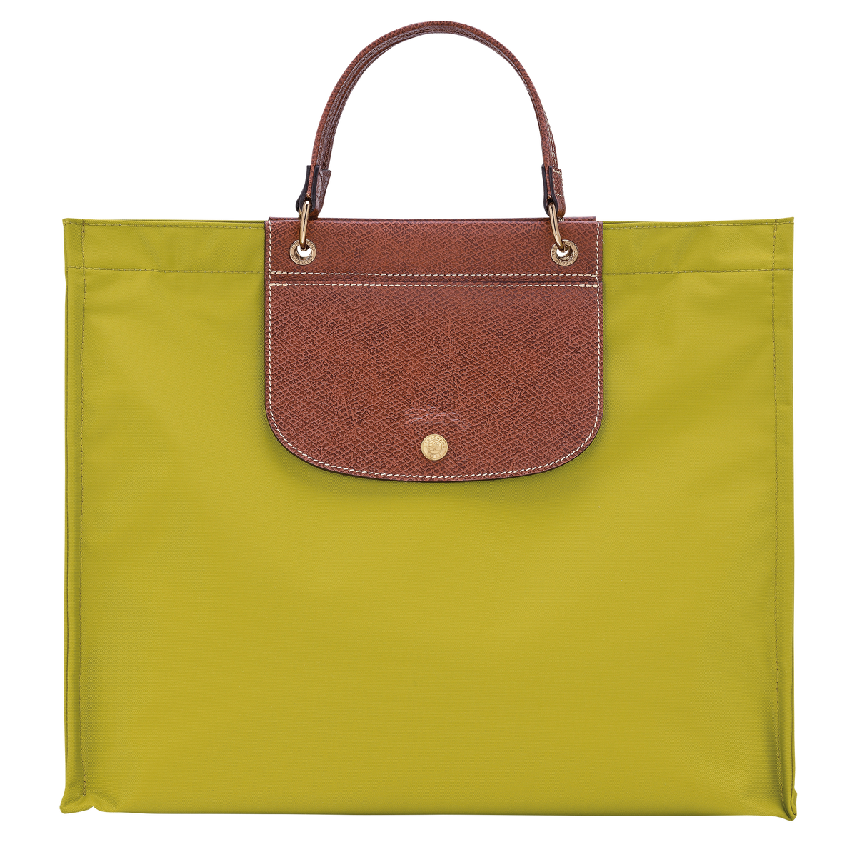 Cabas Longchamp L Tote Bag Kiwi Green Canvas Longchamp GB