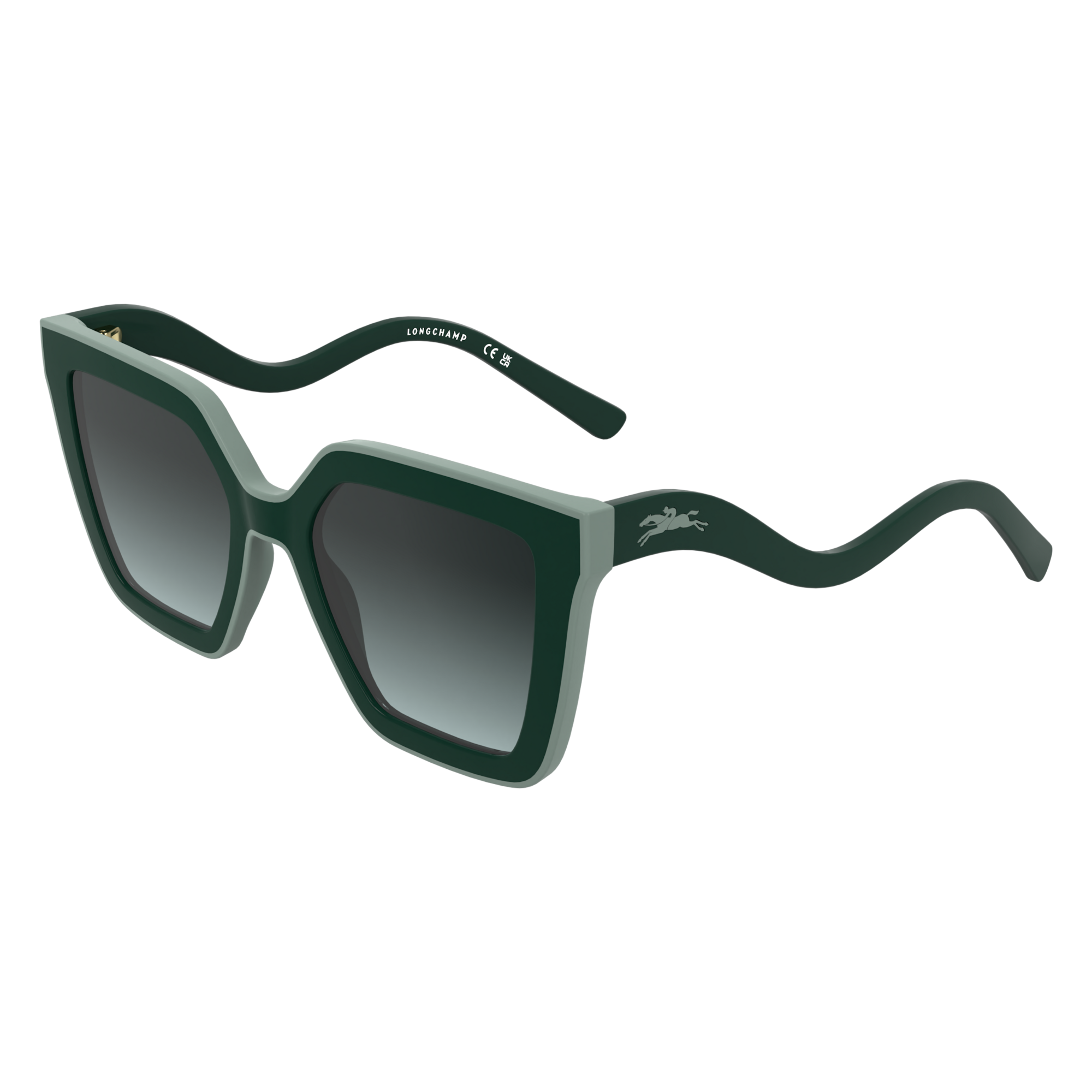 Sunglasses, Green - View 2 of
2 - zoom in null Sunglasses, Green