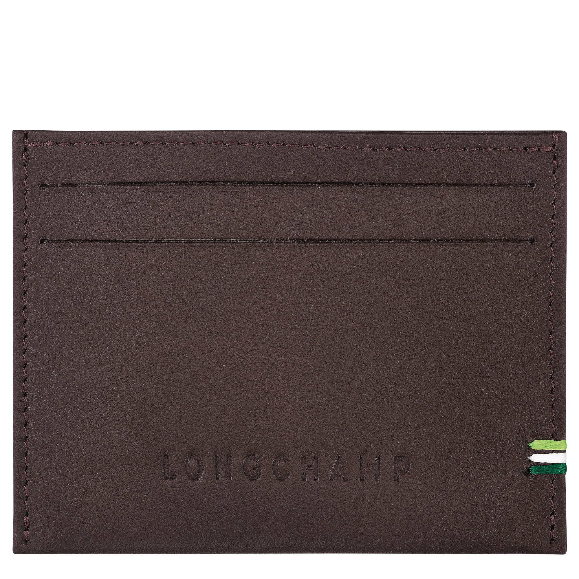 Longchamp sur Seine Karten-Etui, Mokka