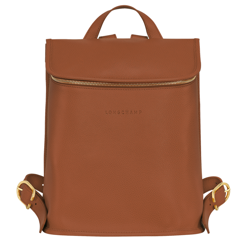 Le Foulonné Backpack , Caramel - Leather  - View 1 of 5