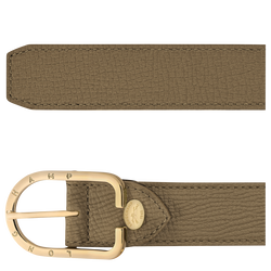 Archive Ladies' belt , Olive - Leather