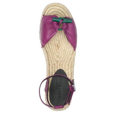 Le Roseau Espadrilles compensées, Violette