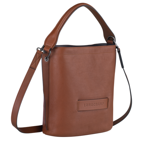 Write out set Inspect Sac porté travers Longchamp 3D Cognac (L2084772504) | Longchamp FR