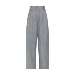 Trousers , Grey - Flannel