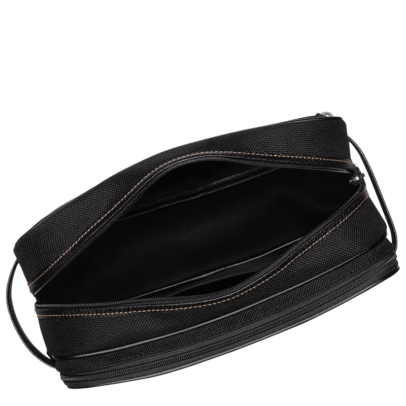 Trousse de toilette Boxford , Toile recycl&eacute;e - Noir  - Vue 5 de 6