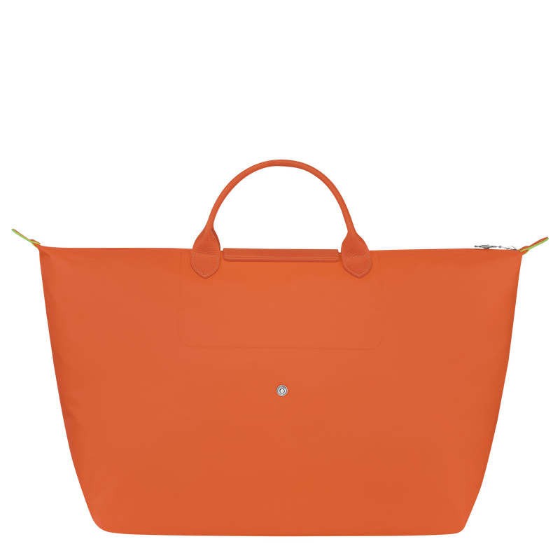 Le Pliage Green 旅行袋 S , 橘紅色 - 再生帆布  - 查看 3 5