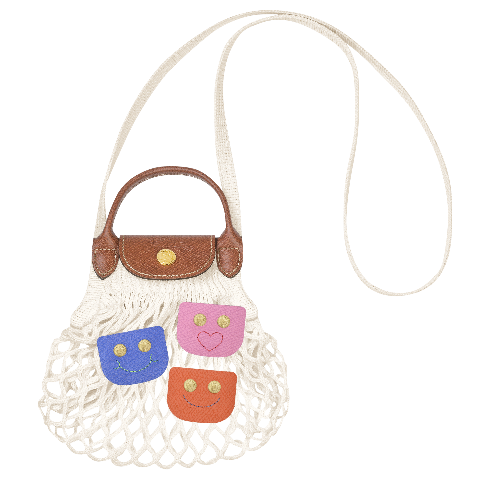 Le Pliage Filet Mesh bag XS, Ecru