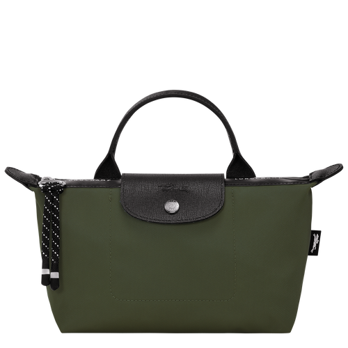 Le Pliage Energy Pouch , Khaki - Recycled canvas - View 1 of 6