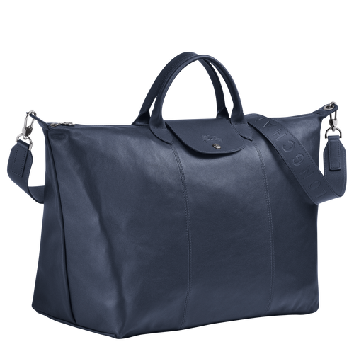 Sac de voyage L Le Pliage Cuir Navy (L1624757556) | Longchamp FR Sac de voyage L Le Pliage Cuir Navy (L1624757556) | Longchamp FR