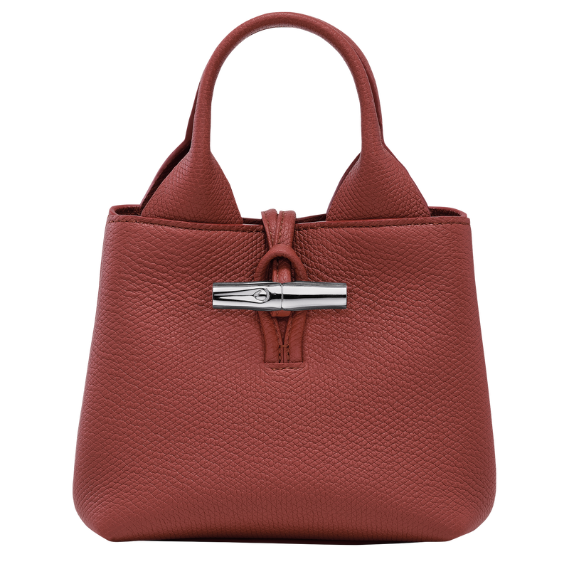 Le Roseau XS Handbag Chestnut Leather Longchamp GB