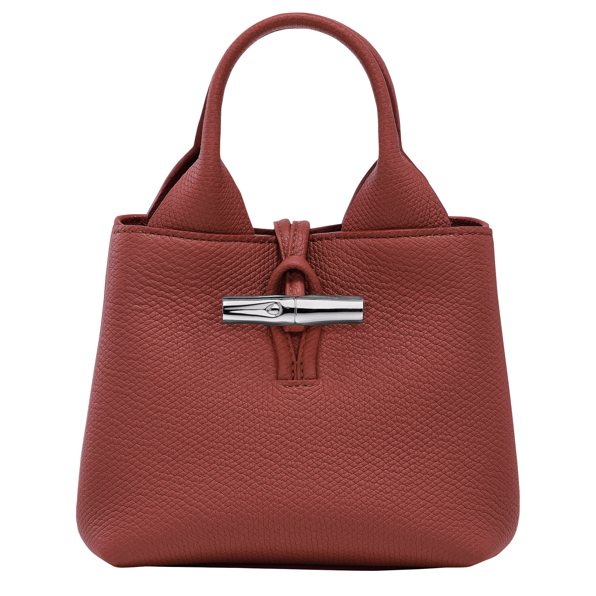 Handbag XS, Chestnut - View 1 of
7 - zoom in Le Roseau Handbag XS, Chestnut
