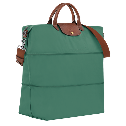 Erweiterbare Reisetasche Le Pliage Original , Recyceltes Canvas - Salbei - Ansicht 3 von 7