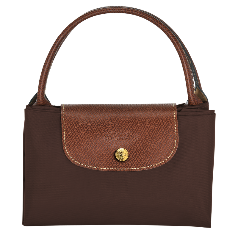 Le Pliage Original M Handbag , Ebony - Recycled canvas  - View 5 of  5