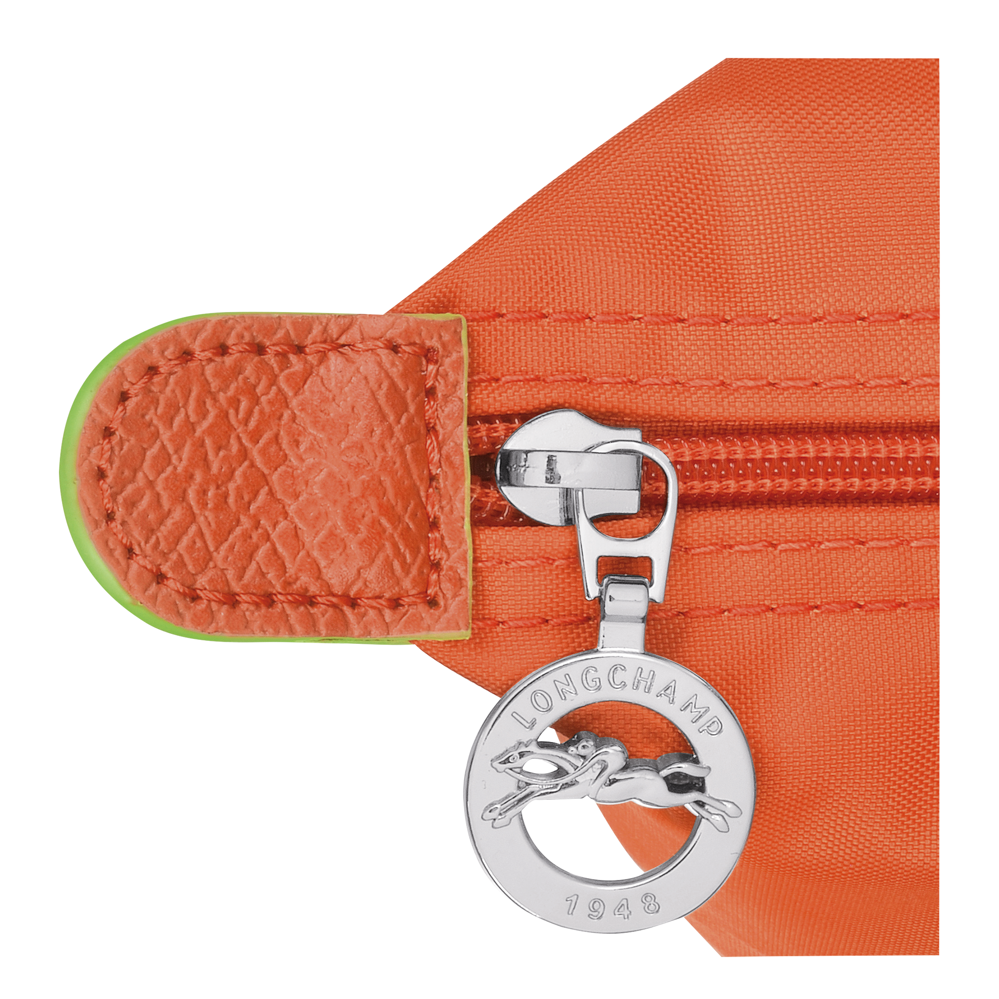 Le Pliage Green 手提包 S, 橘紅色