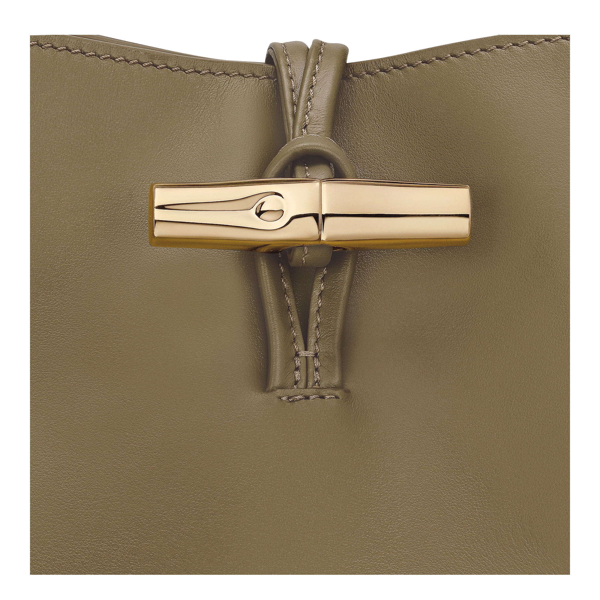 Le Roseau Hobo bag M, Olive