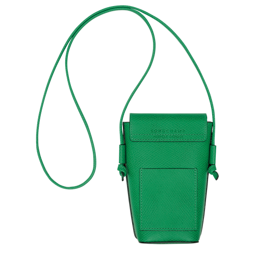Portemonnaie mit Lederband Épure , Leder - Grün - Ansicht 4 von 4