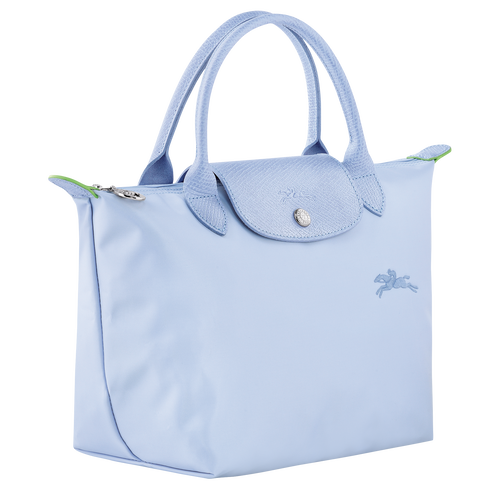 Sac à main S Le Pliage Green , Toile recyclée - Ciel - Vue 3 de 6