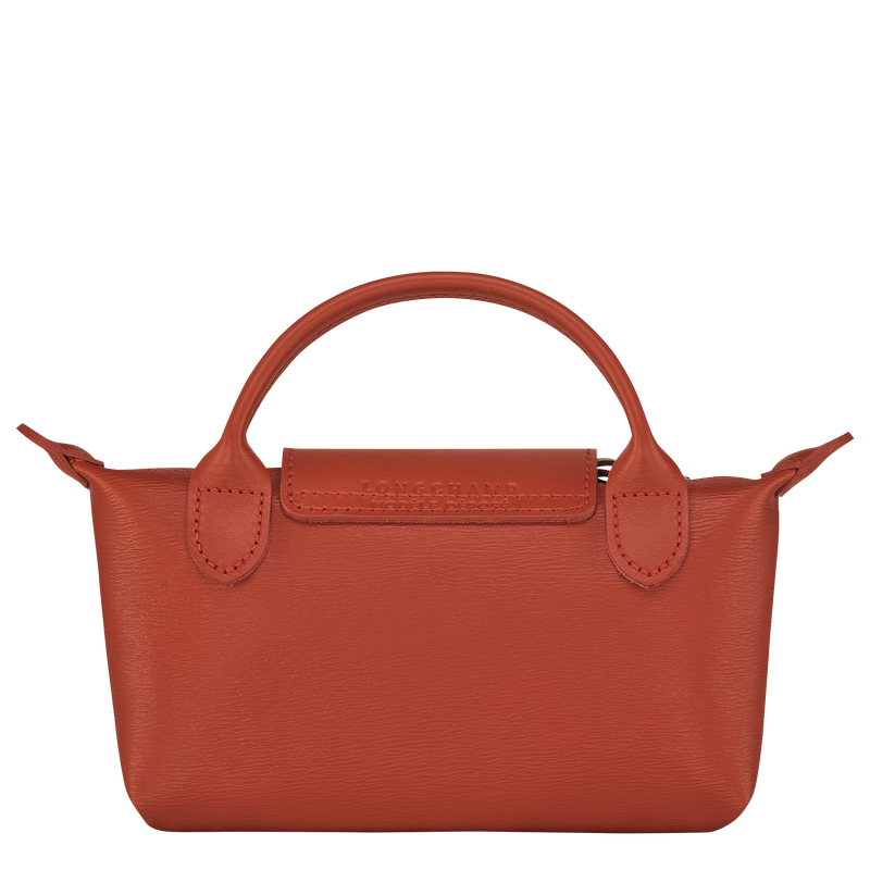 Le Pliage City 附提把的小袋子 , 赤褐色 - 帆布  - 查看 4 5