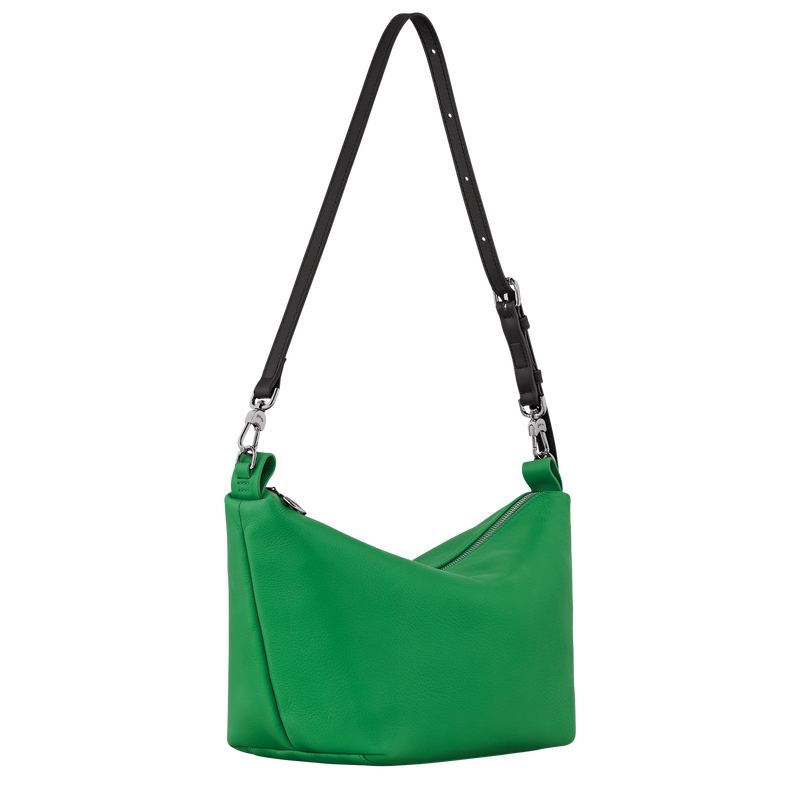 Umhängetasche S Le Slouchy , Leder - Grün  - Ansicht 3 von 5
