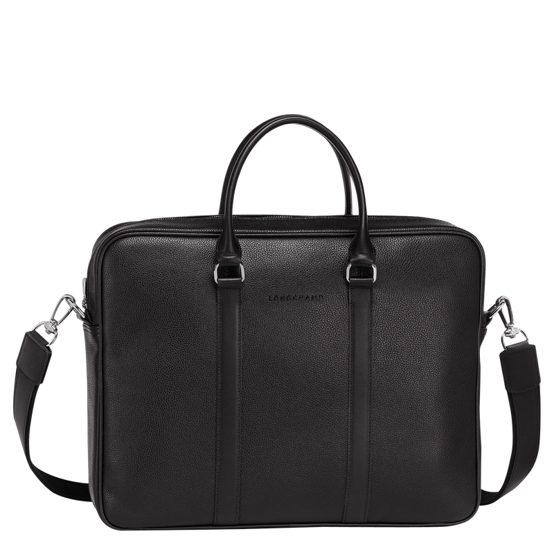 Aktentasche S Le Foulonn&eacute; , Leder - Schwarz  - Ansicht 1 von 5