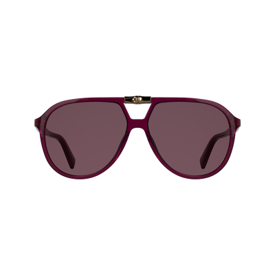 Sunglasses , Burgundy - Plant Based Resin